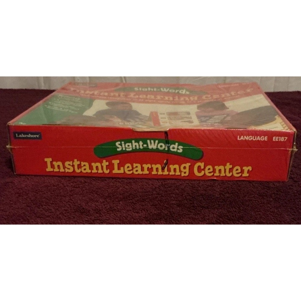 Lakeshore Sight Words Instant Learning Center Educational Homeschool EE187, NISB - Picture 6 of 15